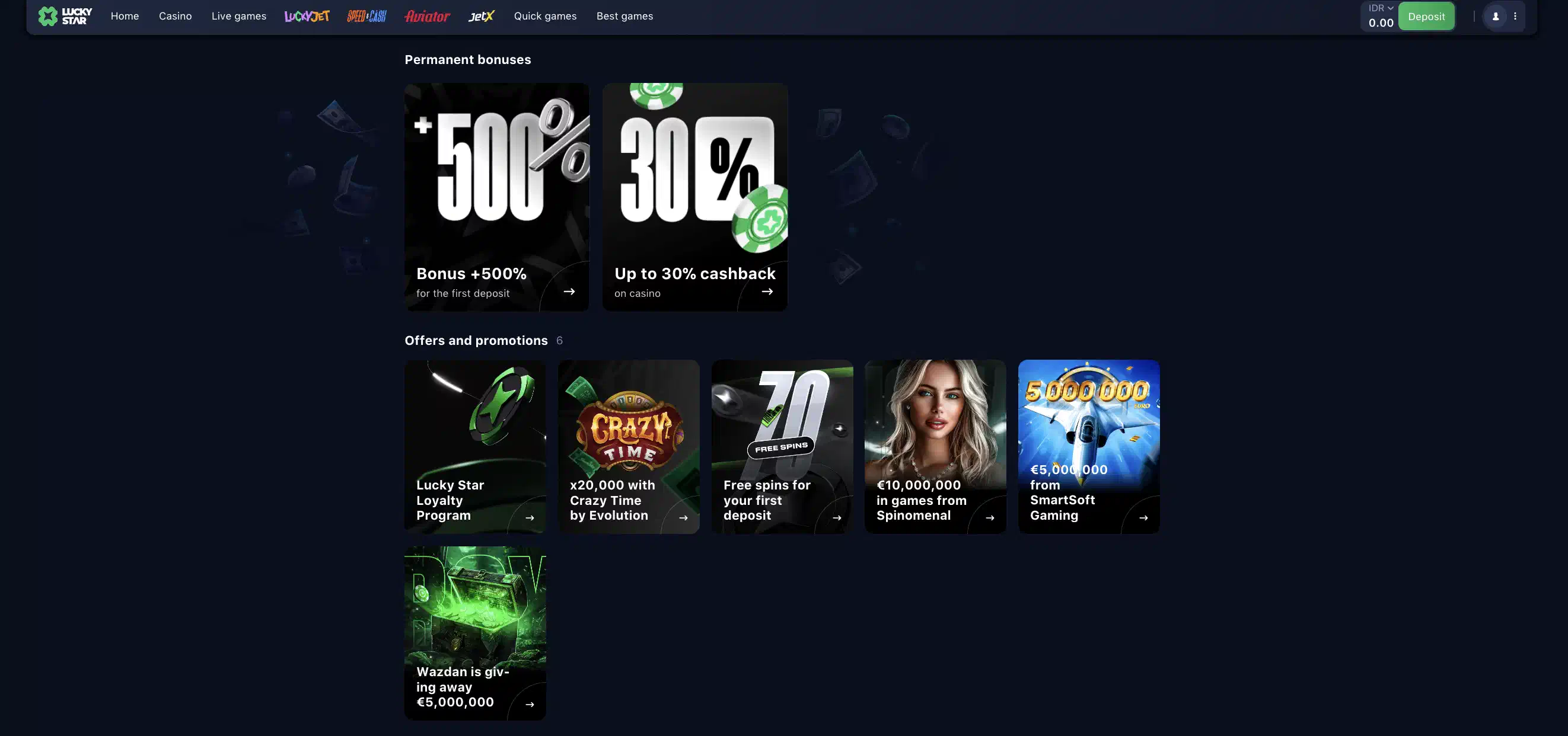 Lucky Star official site